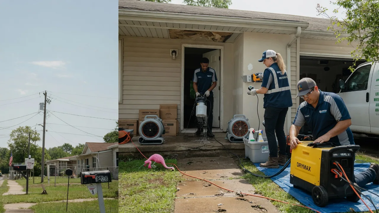 Storm Damage Water Removal in Sarona, WI near me
